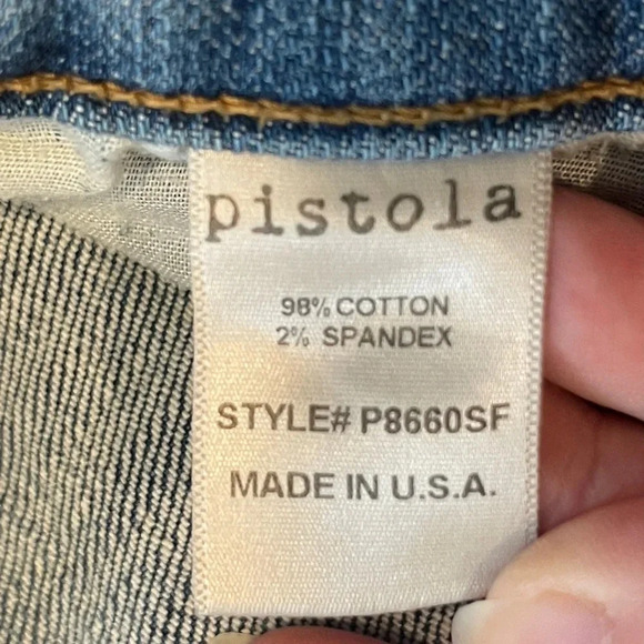 Pistola | Distressed Denim Jeans Style P8660SF Size 26 - Picture 4 of 5